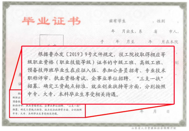 技工院校毕业证书改版！高级技工等同大专，预备技师等同本科！插图6